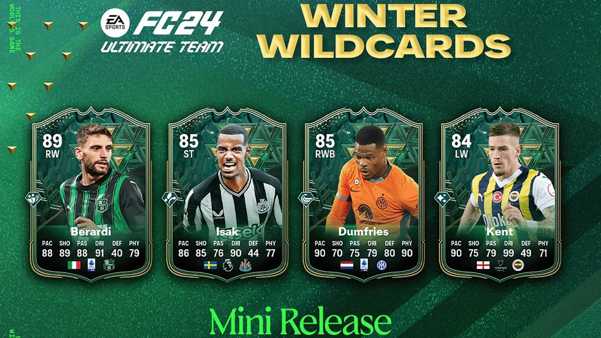 EA FC 24 Icon Winter Wildcards Team 1 Mini Release, Calendar and Leaks