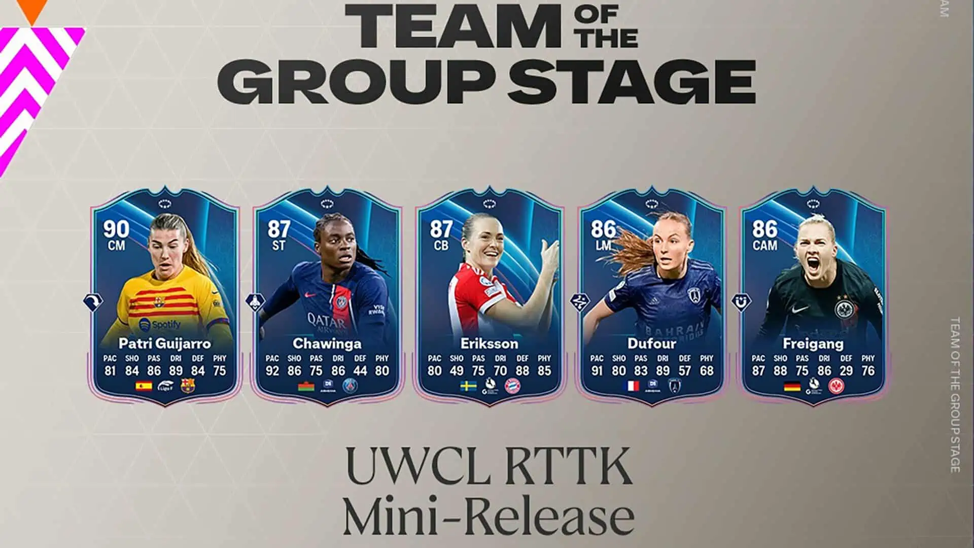 cover mini release team uwcl rttk fc 24