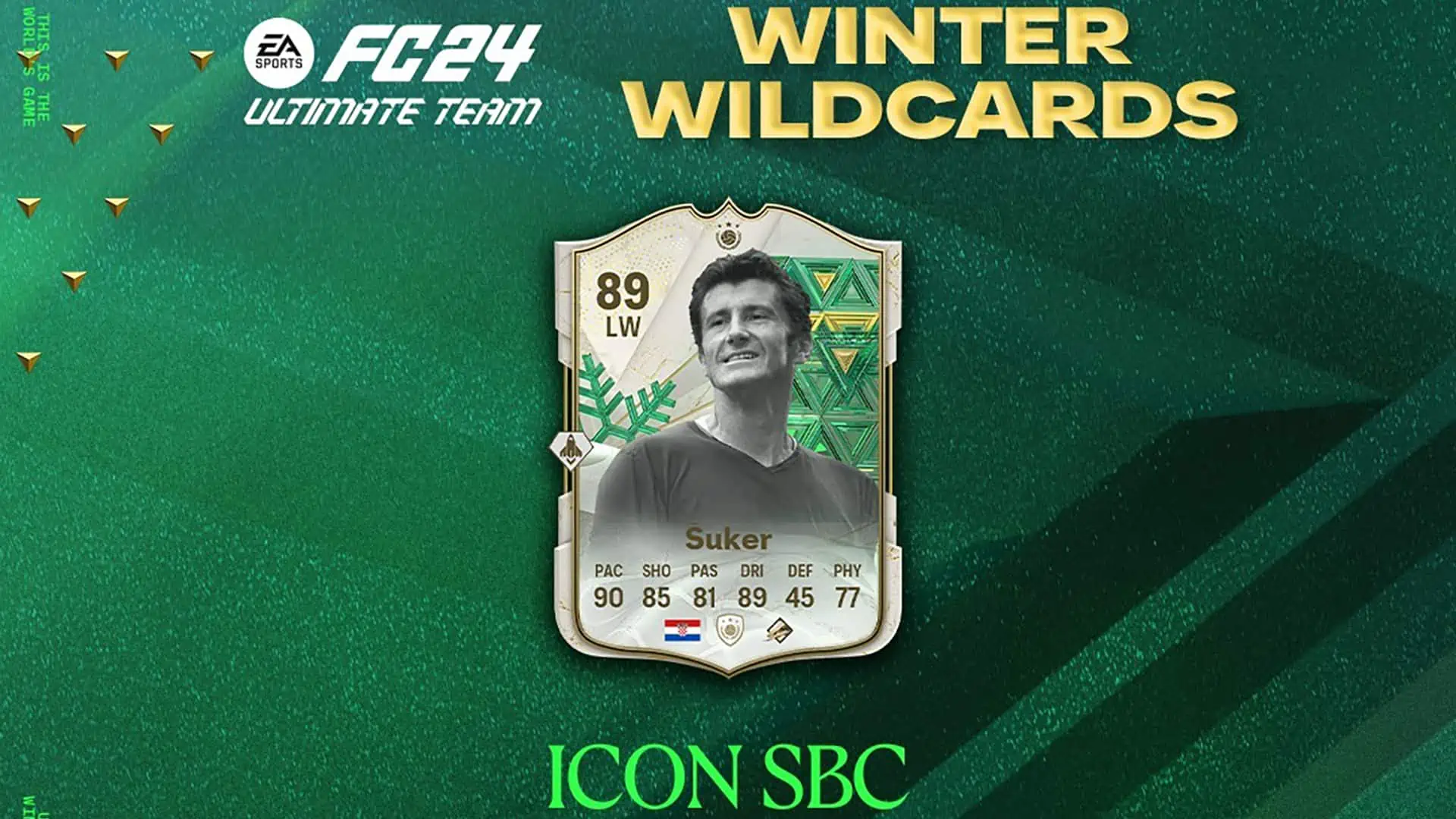 FC 24 SUKER SBC WINTER WILDCARDS ICON