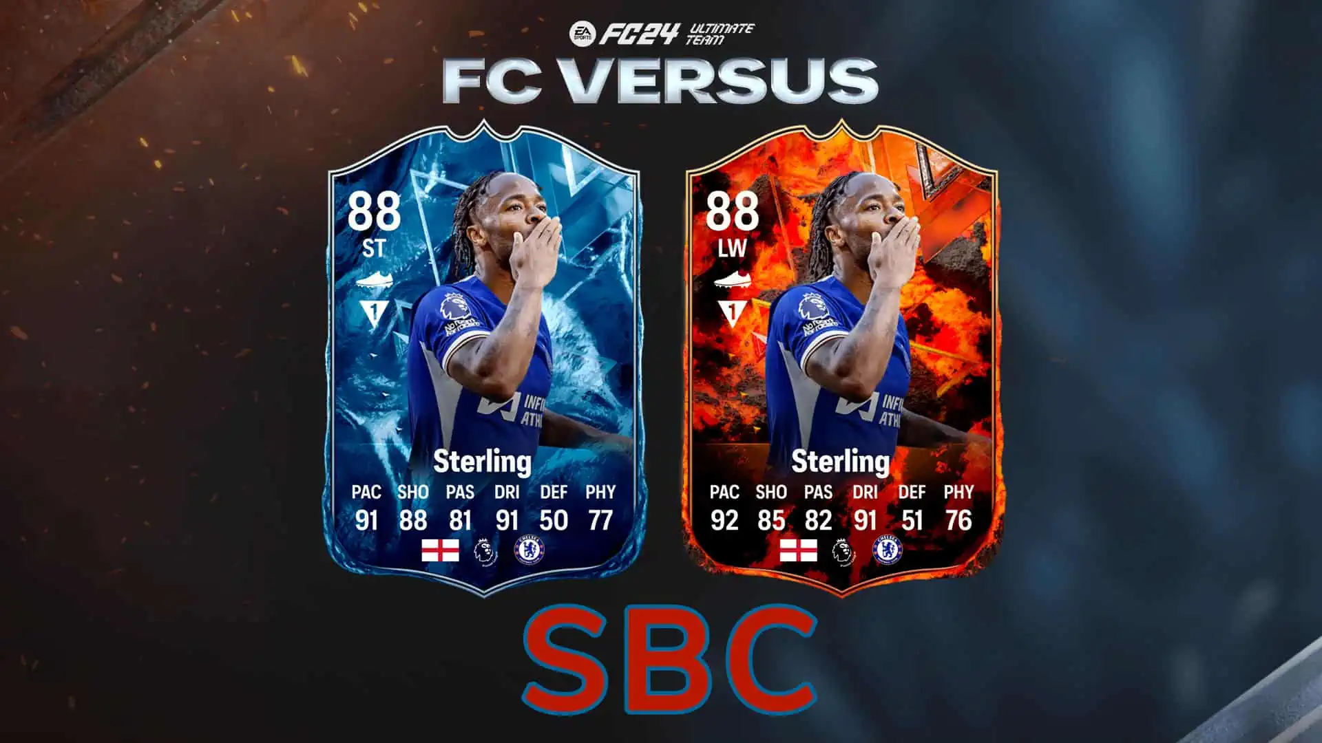 FC 24 SBC STERLING VERSUS