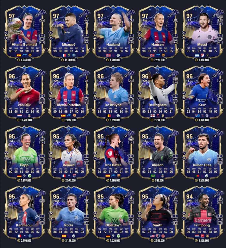 TOTY Leagues Player Pickfc24 1