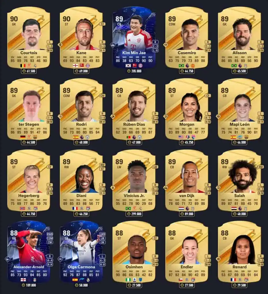 TOTY Leagues Player Pickfc24 2