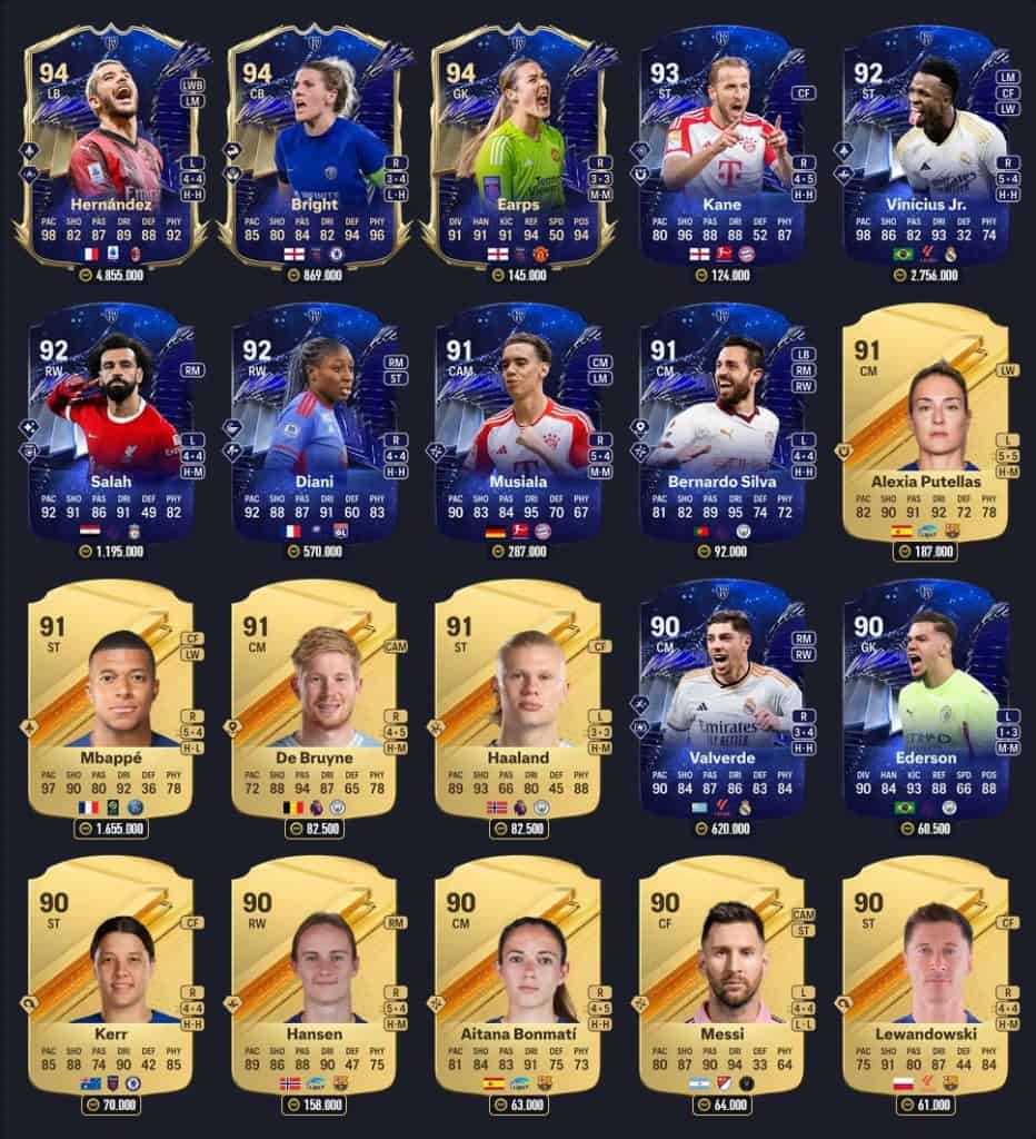 FC 24 TOTY Leagues Player Pick SBC Official Statment On Messi