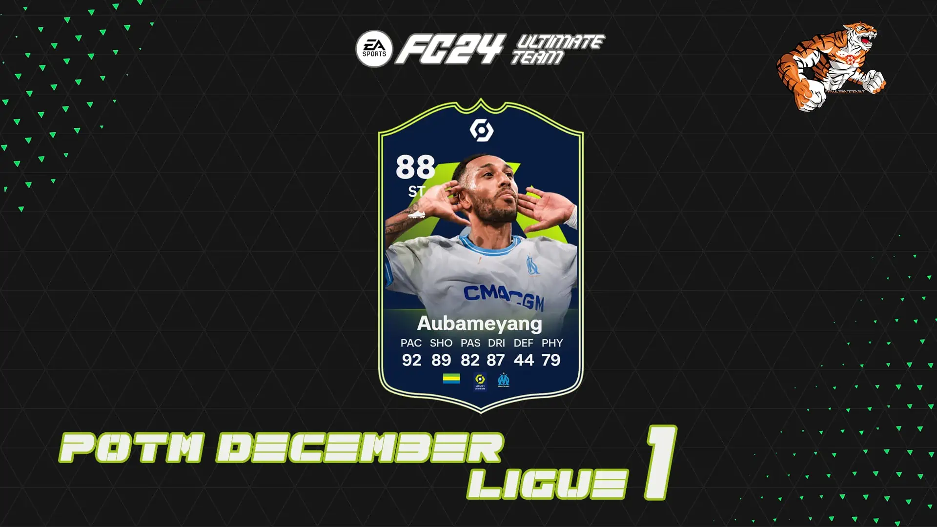 FC 24 Aubameyang POTM DECEMBER