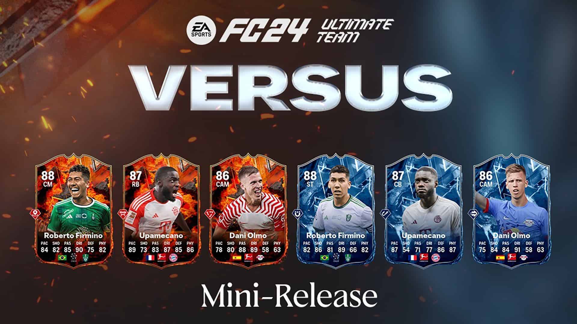 EA FC 24 Promo Versus Fire or Ice Mini Release Team 1 Available Now