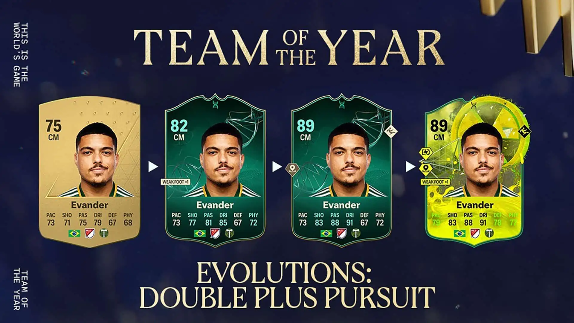 FC 24 Double Plus Pursuit Evolution OBJ