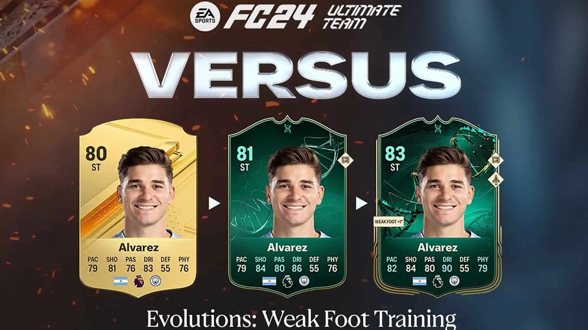 FC 24 WEAK FOOT TRAINING EVOLUTION OBJ