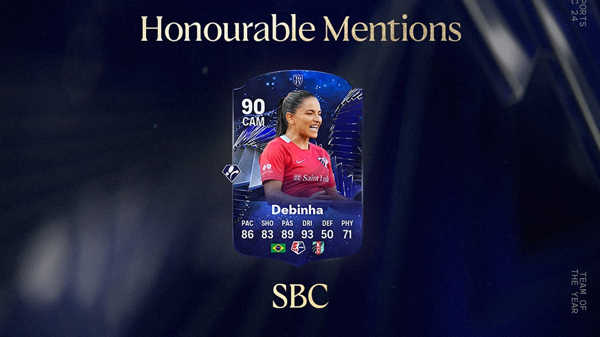 FC 24 SBC Debinha TOTY Honourable Mentions Cheapest Solutions fc-24-sbc-debinha-toty-honourable-mentions-cheapest-solutions