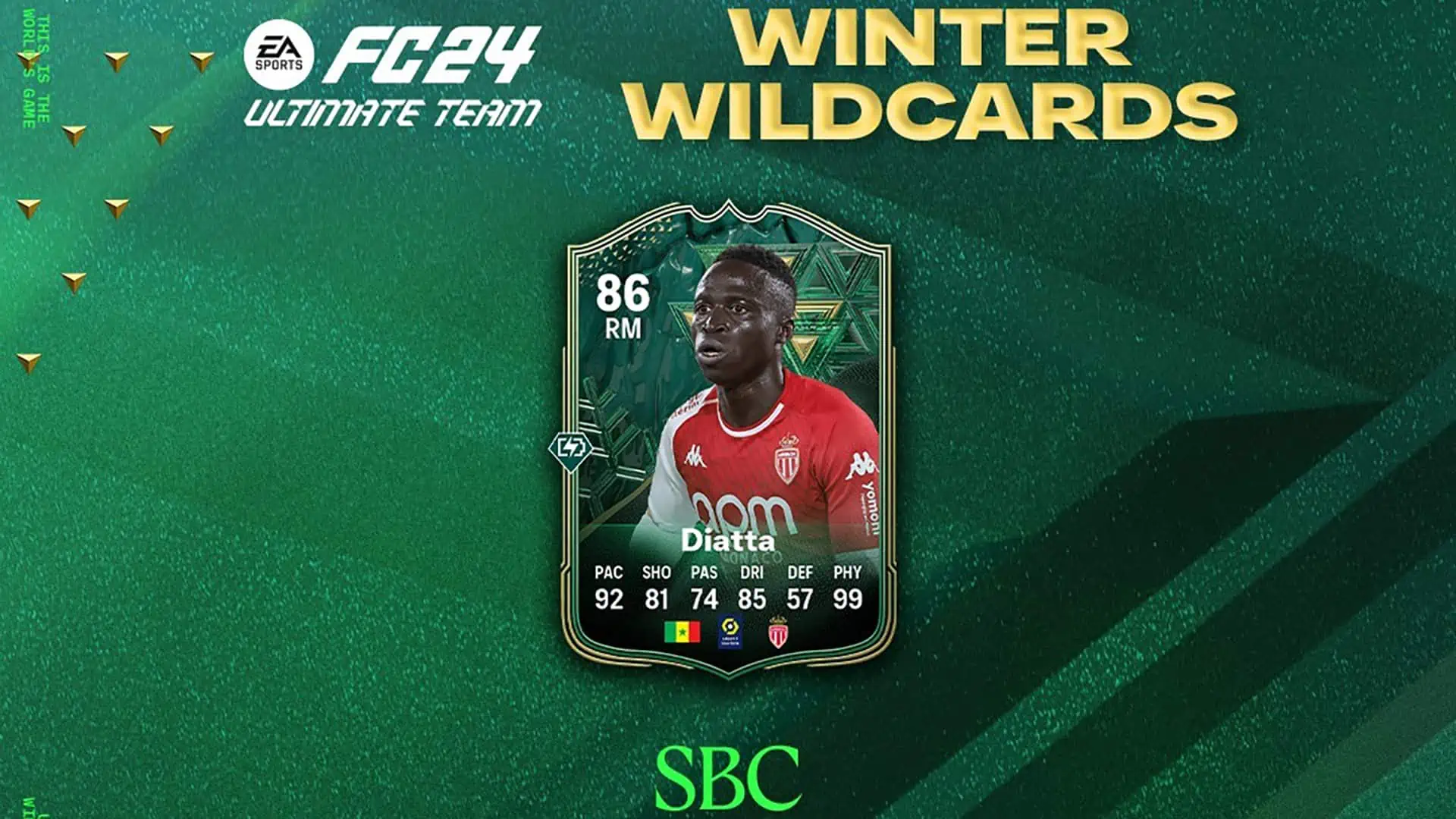 FC 24 DIATTA WINTER WILDCARDS SBC