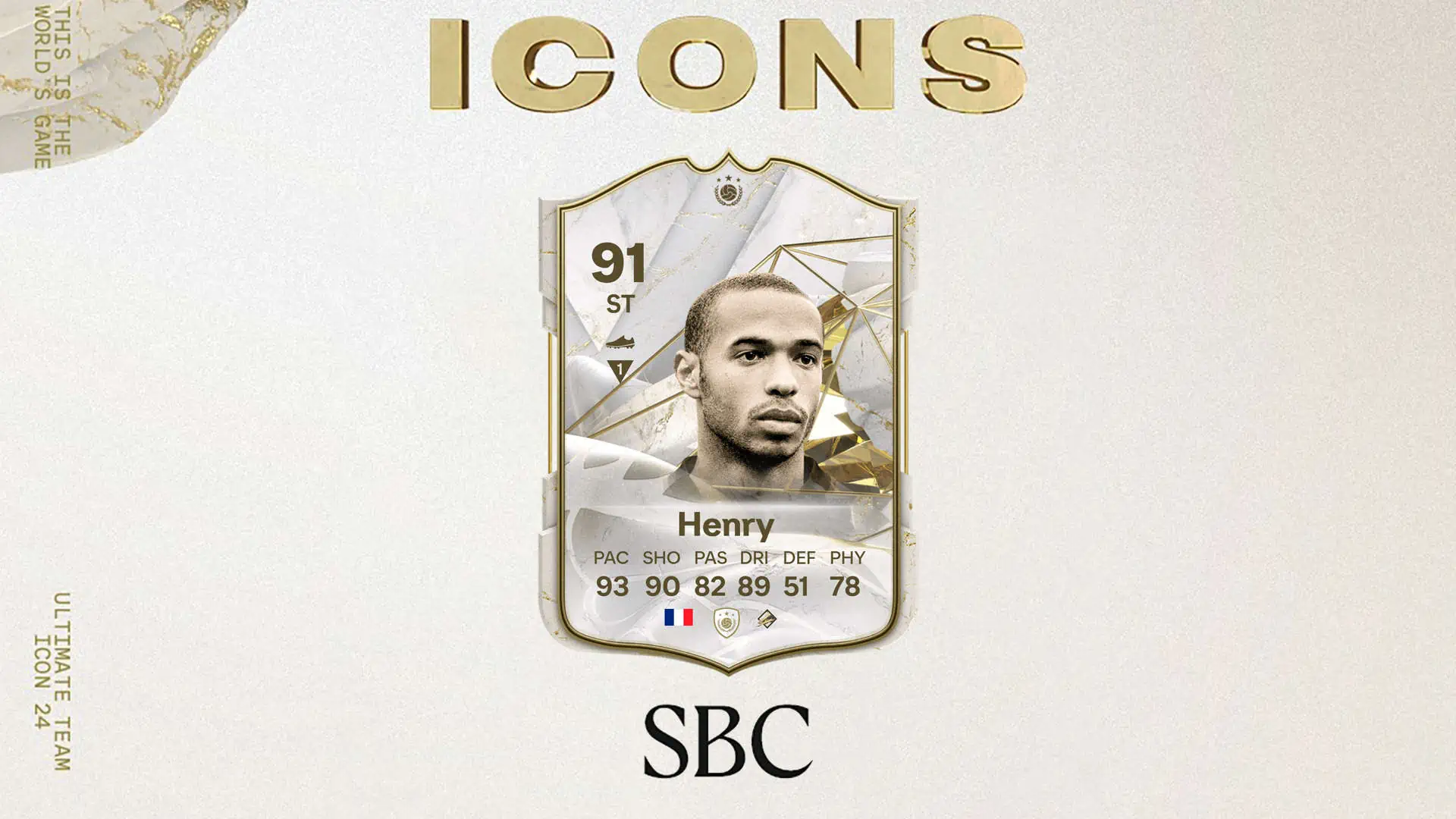 FC 24 SBC HENRY ICON BASE