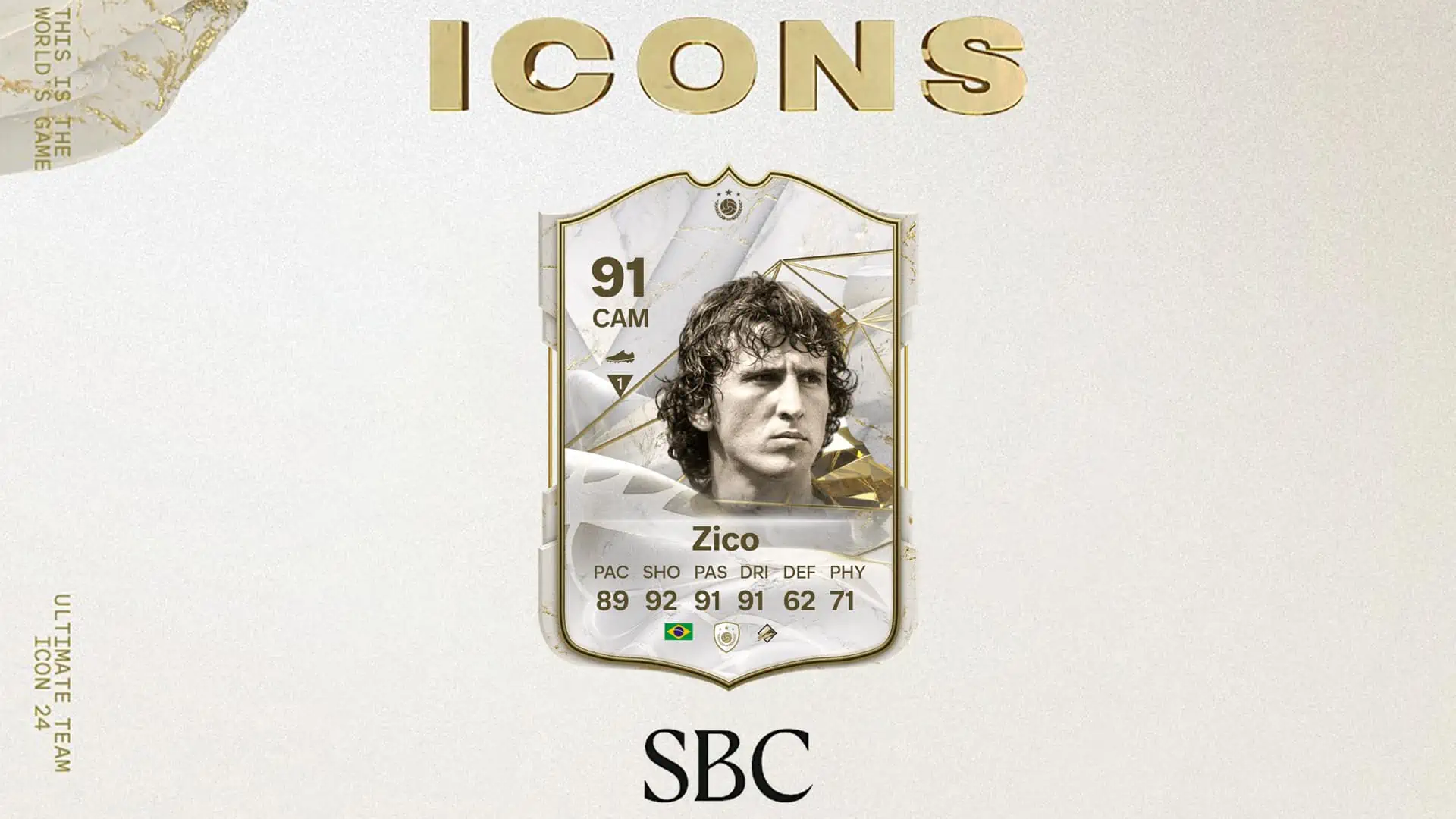FC 24 SBC ZICO ICON