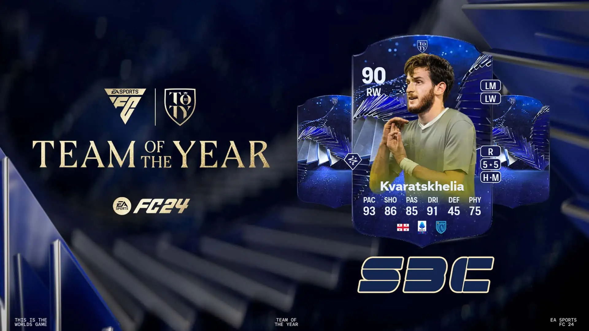 FC 24 Kvara TOTY Honourable Mentions