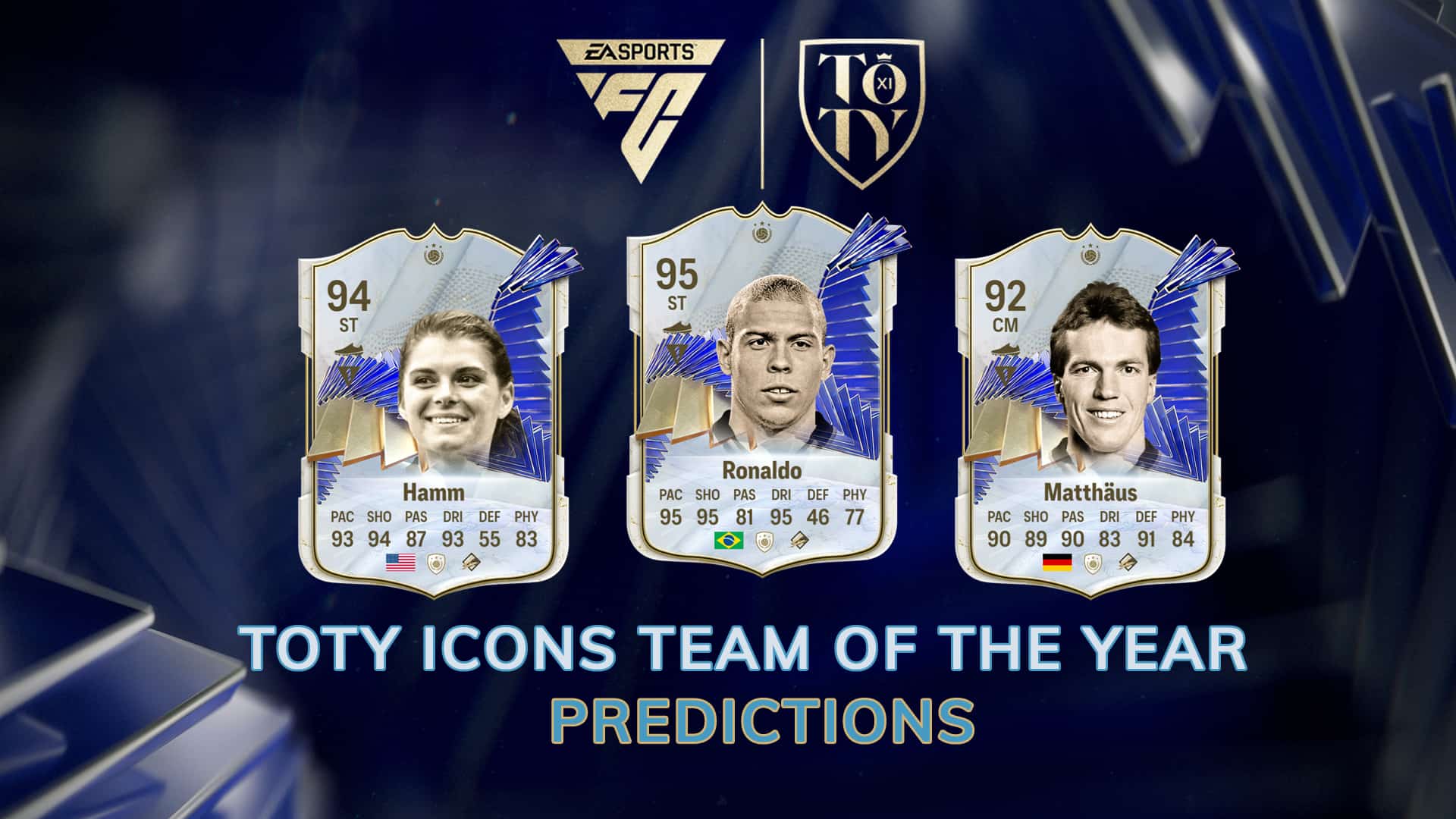 EA FC 24 TOTY ICONs Team 1 Leaks And Release Date, Ronaldo Fenomeno