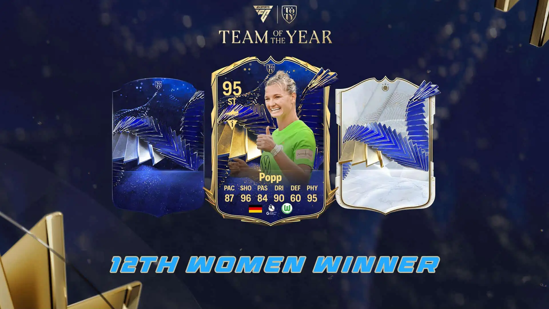 FC 24 ALEXANDRA POPP 12th TOTY Women