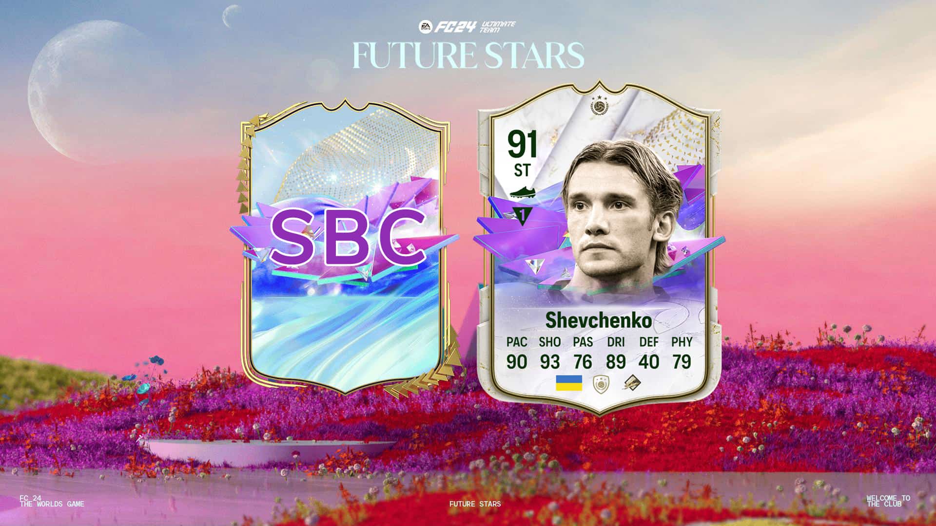 FC 24 SBC Shevchenko FUTURE STARS