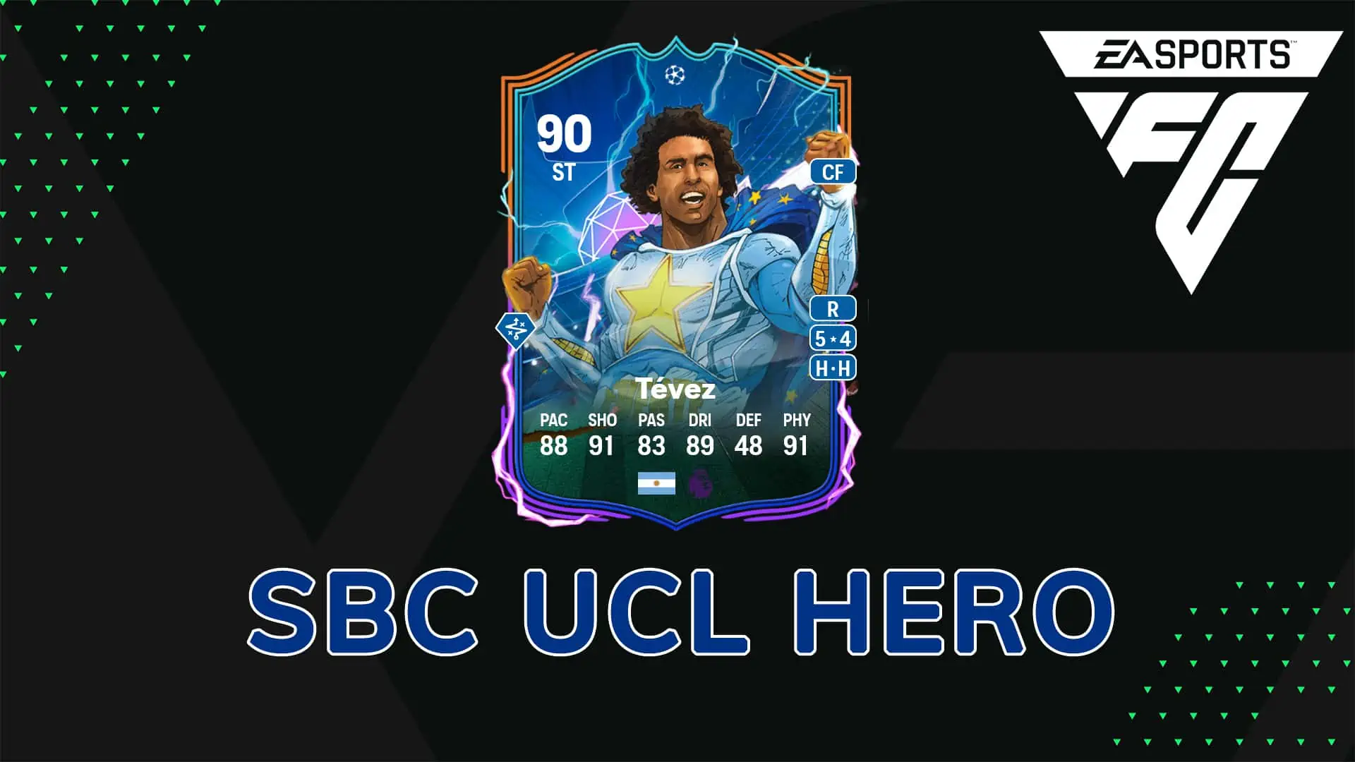 FC 24 SBC Tevez UCL Hero