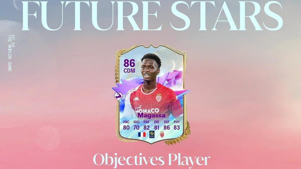 EA FC 24 Soungoutou Magassa Future Stars Objectives FifaUltimateTeam.it UK