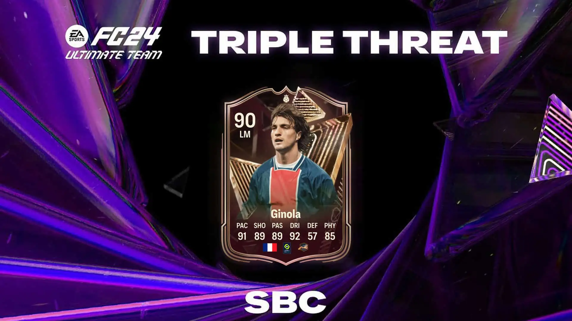 FC 24 SBC GINOLA TRIPLE THREAT