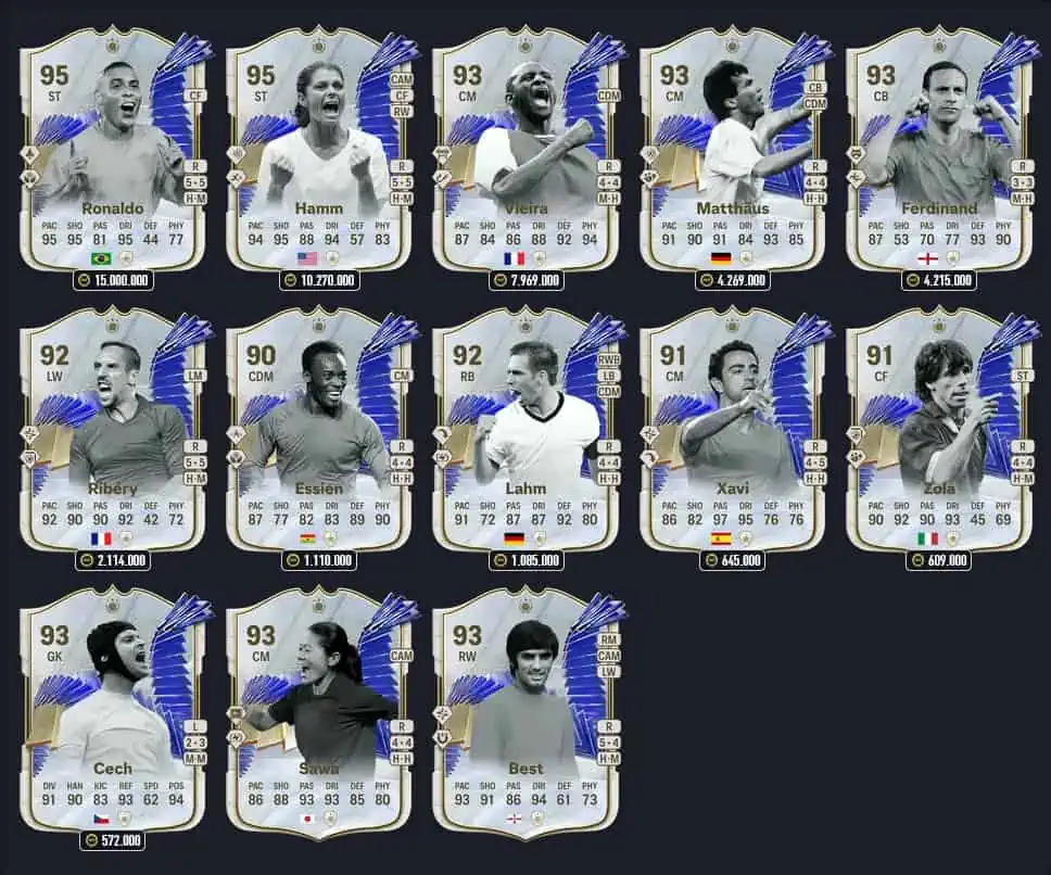 88 Thunderstruck Winter Wildcards or TOTY Iconrew 1
