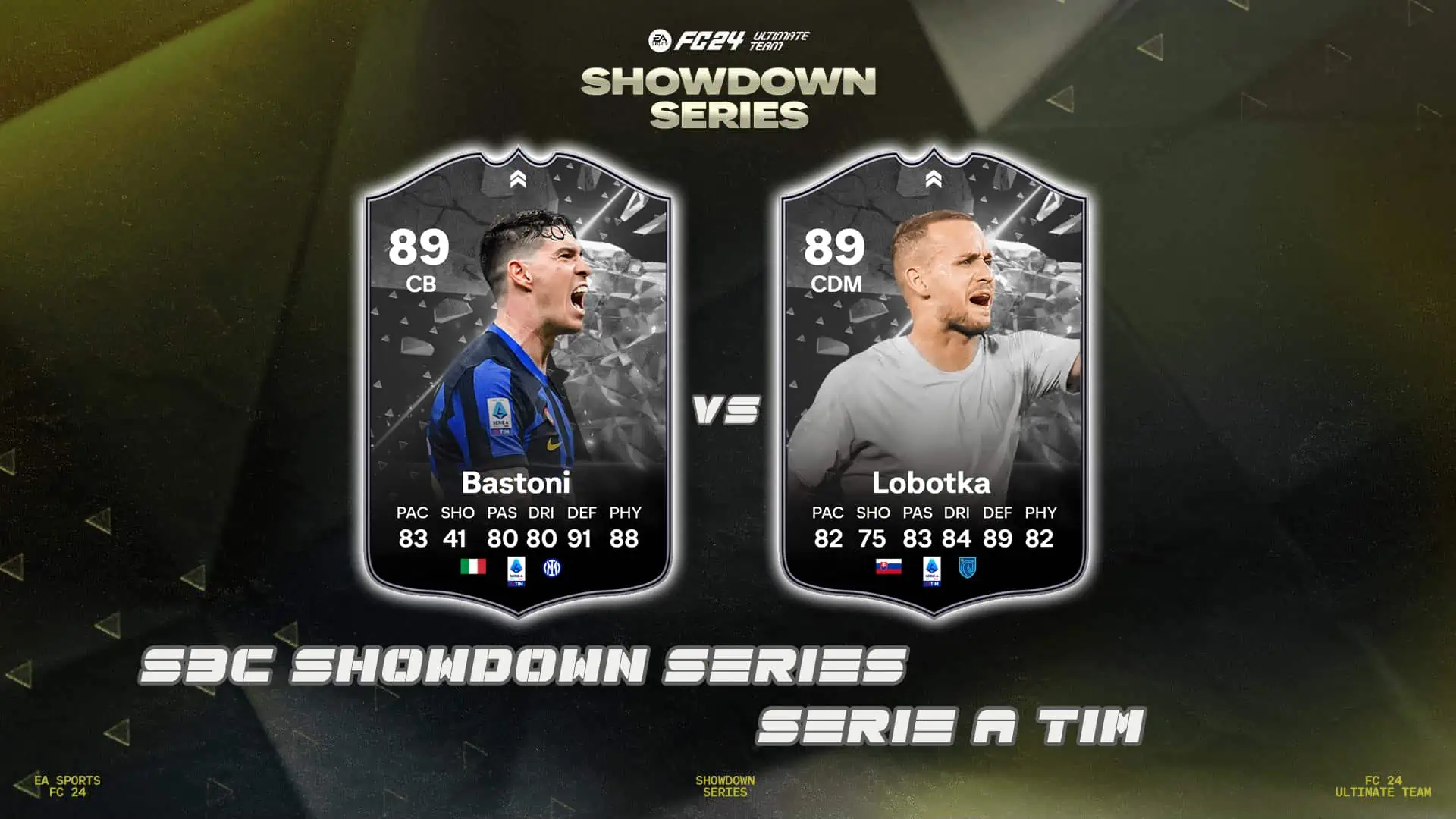 FC 24 Bastoni vs Lobotka SBC Showdown
