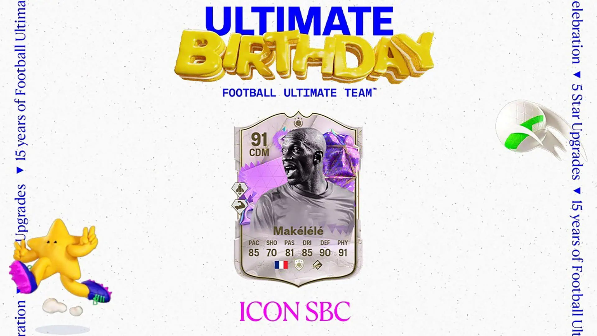 FC 24 SBC MAKELELE BIRTHDAY ICON
