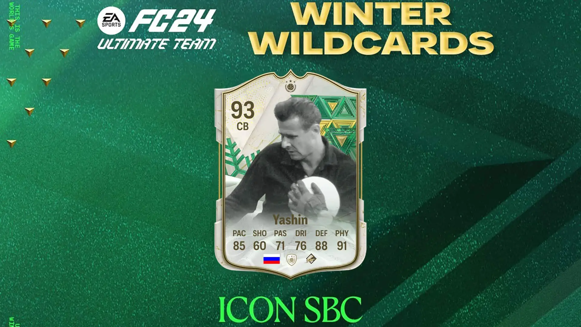FC 24 SBC YASHIN WINTER WILDCARDS ICON