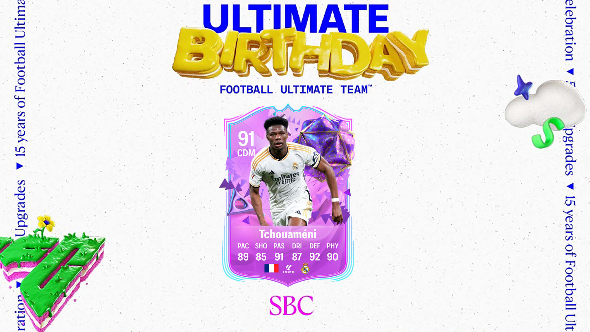 FC 24 Tchouameni Birthday SBC
