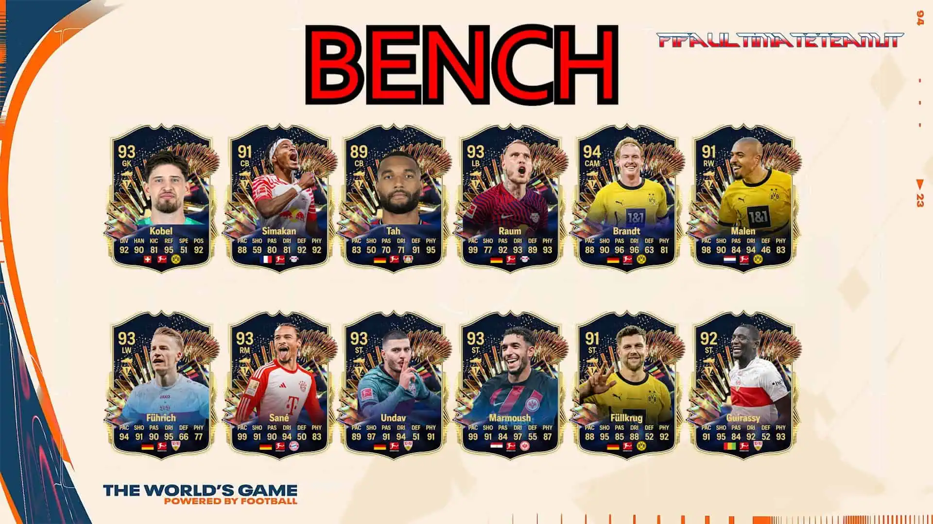 FC 24 BUNDESLIGA TOTS PREDICTIONS SUBS