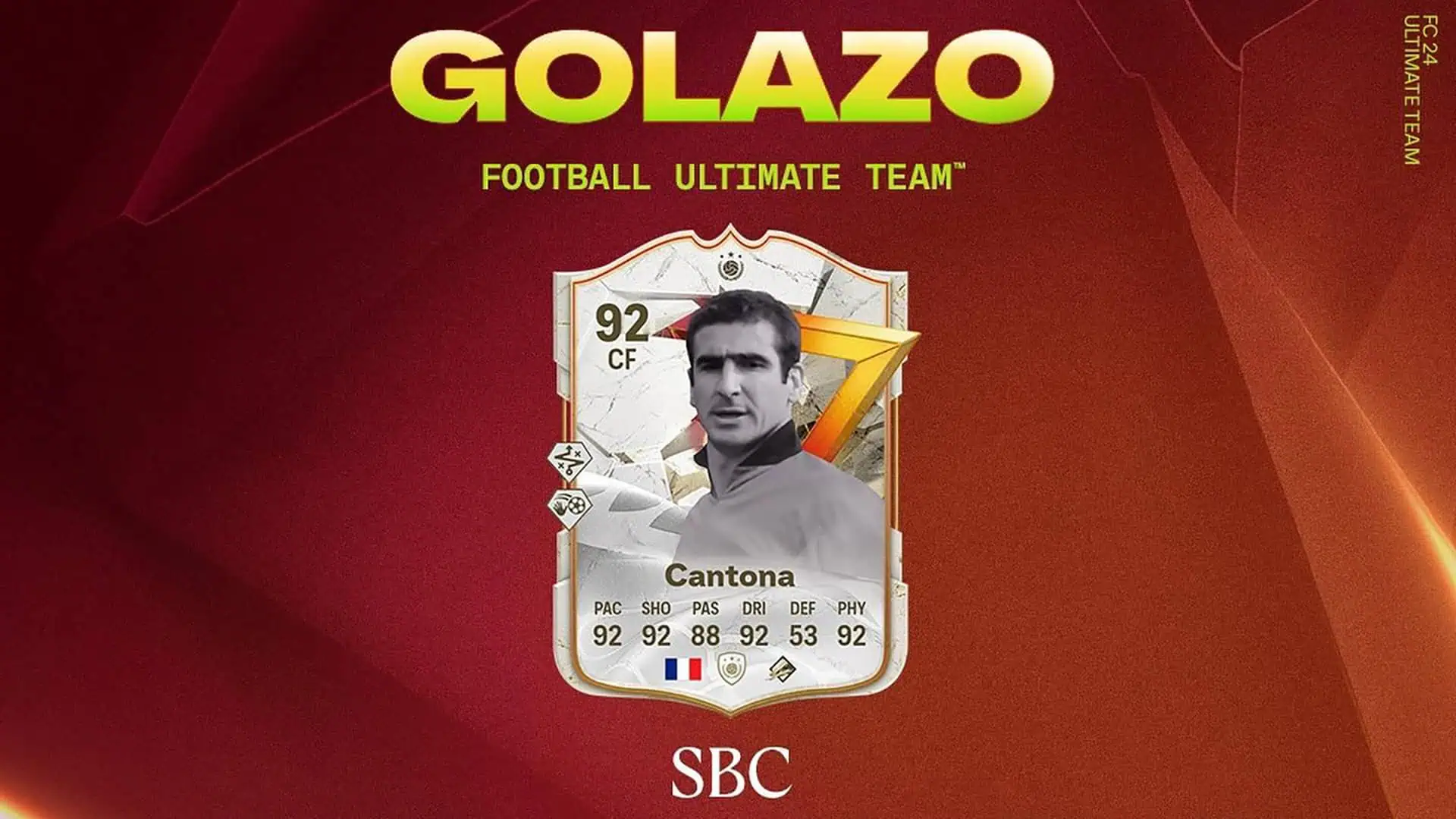 FC 24 Eric Cantona Golazo Icon