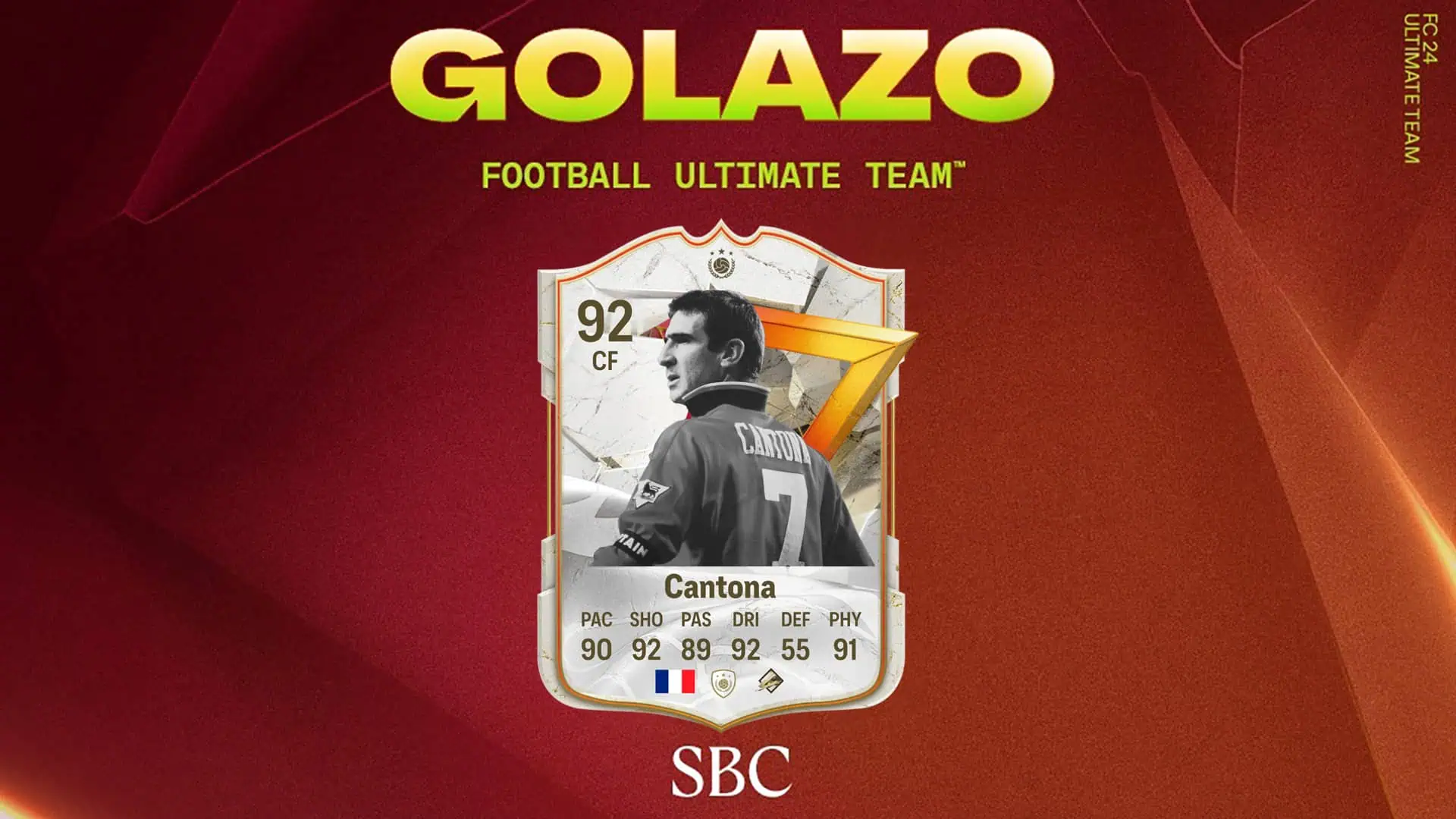 FC 24 Eric Cantona Golazo Icon