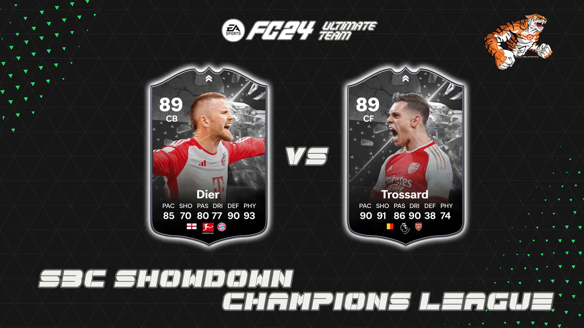 FC 24 SBC TROSSARD VS DIER SHOWDOWN