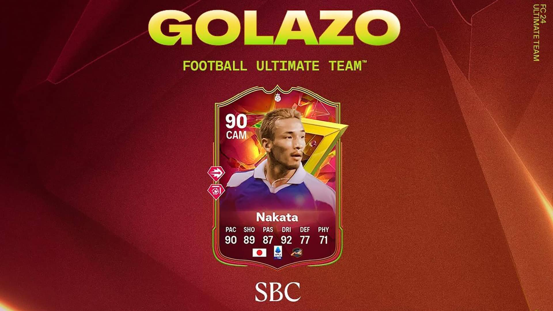 EA FC 24 SBC Hidetoshi Nakata Golazo Hero Cheapest Solution ea-fc-24-sbc-hidetoshi-nakata-golazo-hero-cheapest-solution