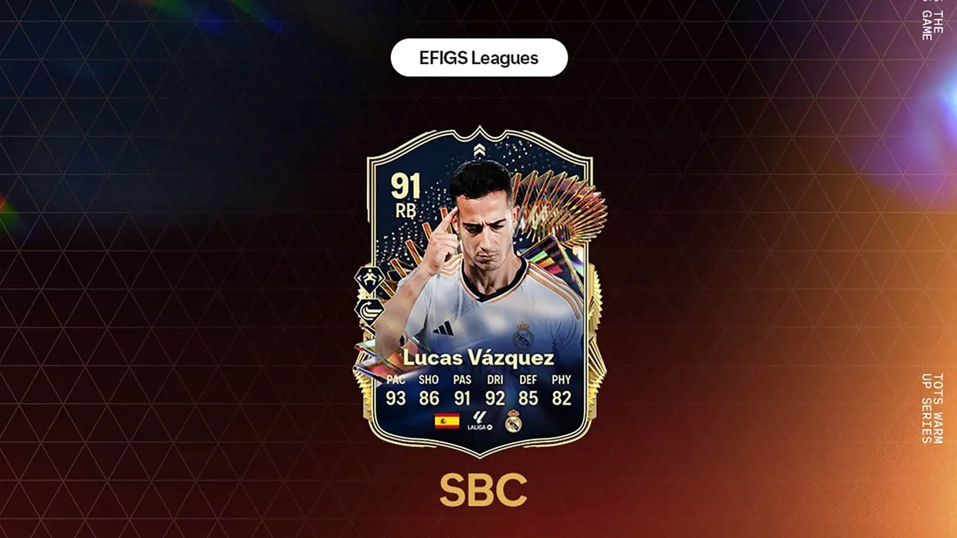 FC 24 SBC VAZQUEZ TOTS LIVE