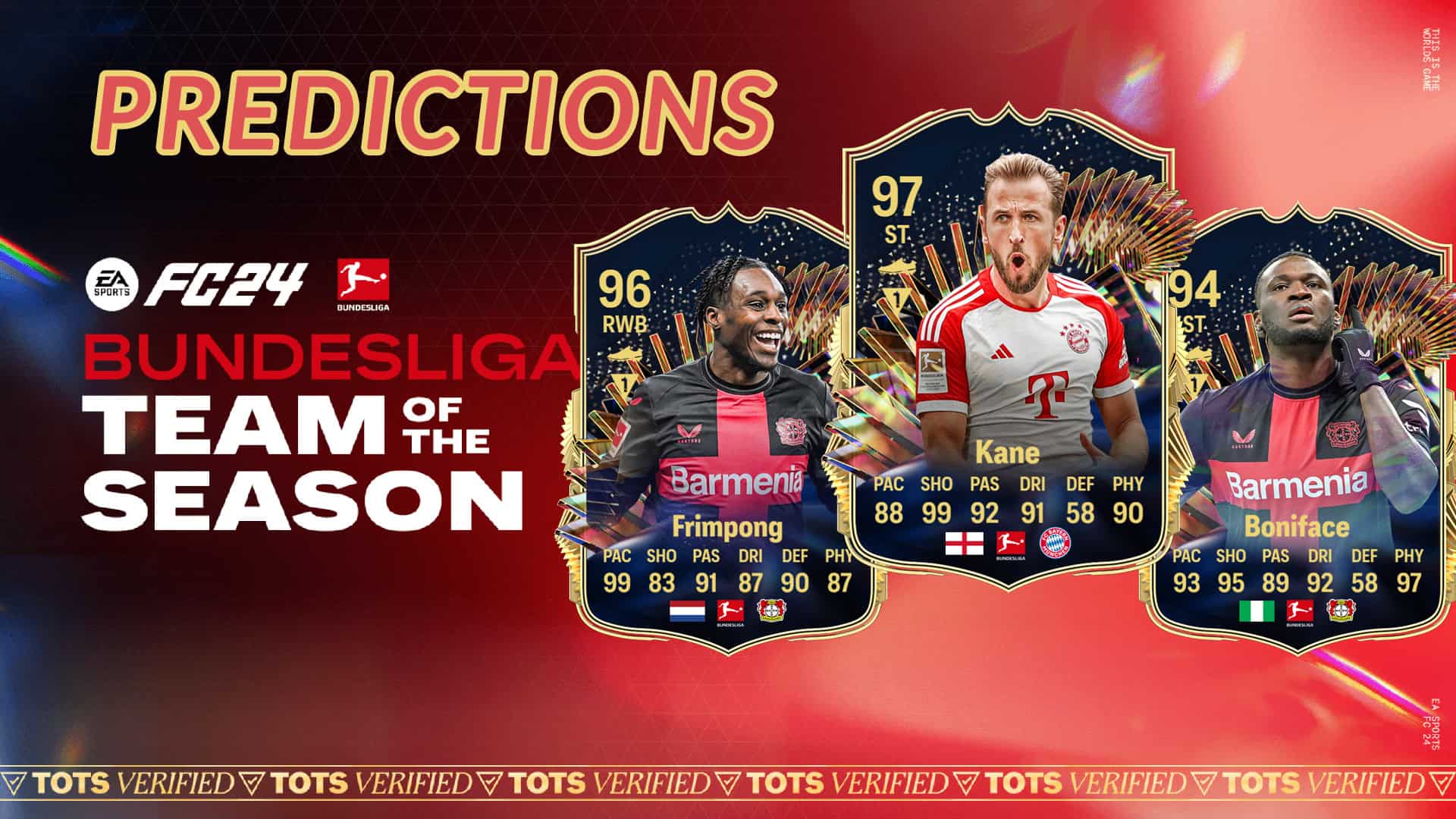 FC 24 TOTS PREDICTIONS BUNDESLIGA