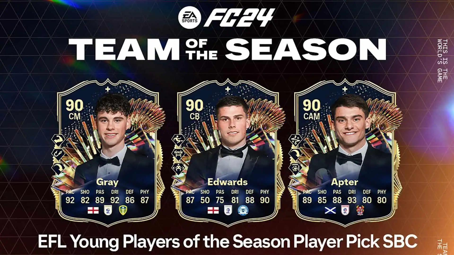 FC 24 SBC EFL Young Player Of the Season
