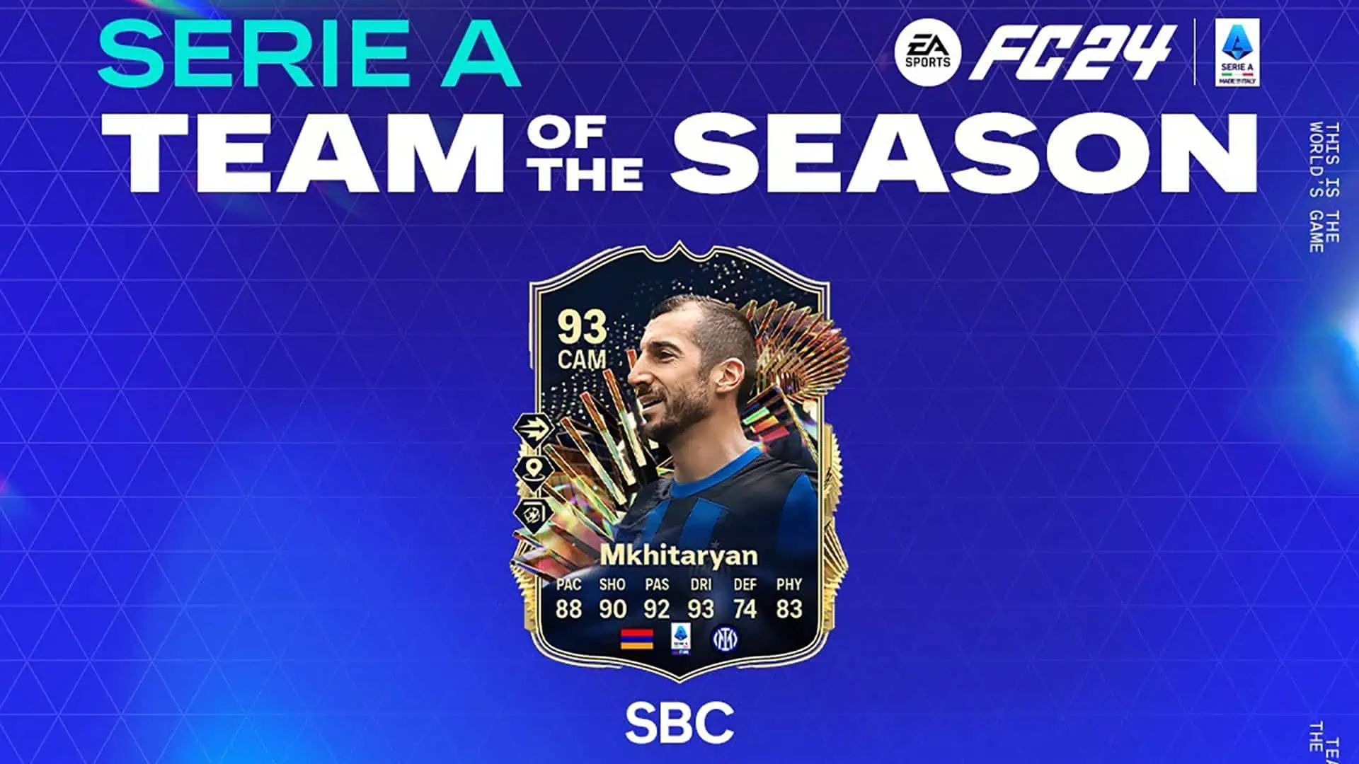 EA FC 24 SBC Mkhitaryan TOTS