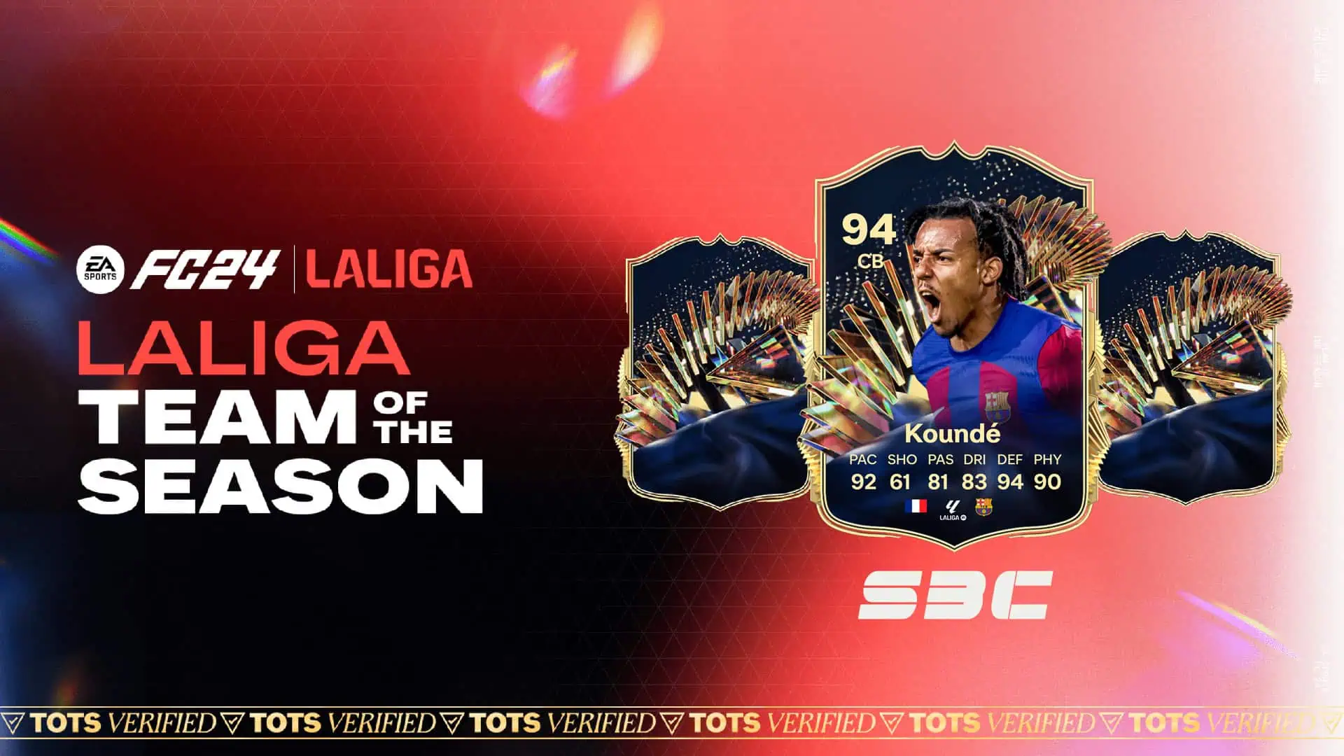 EA FC 24 SBC Koundé TOTS