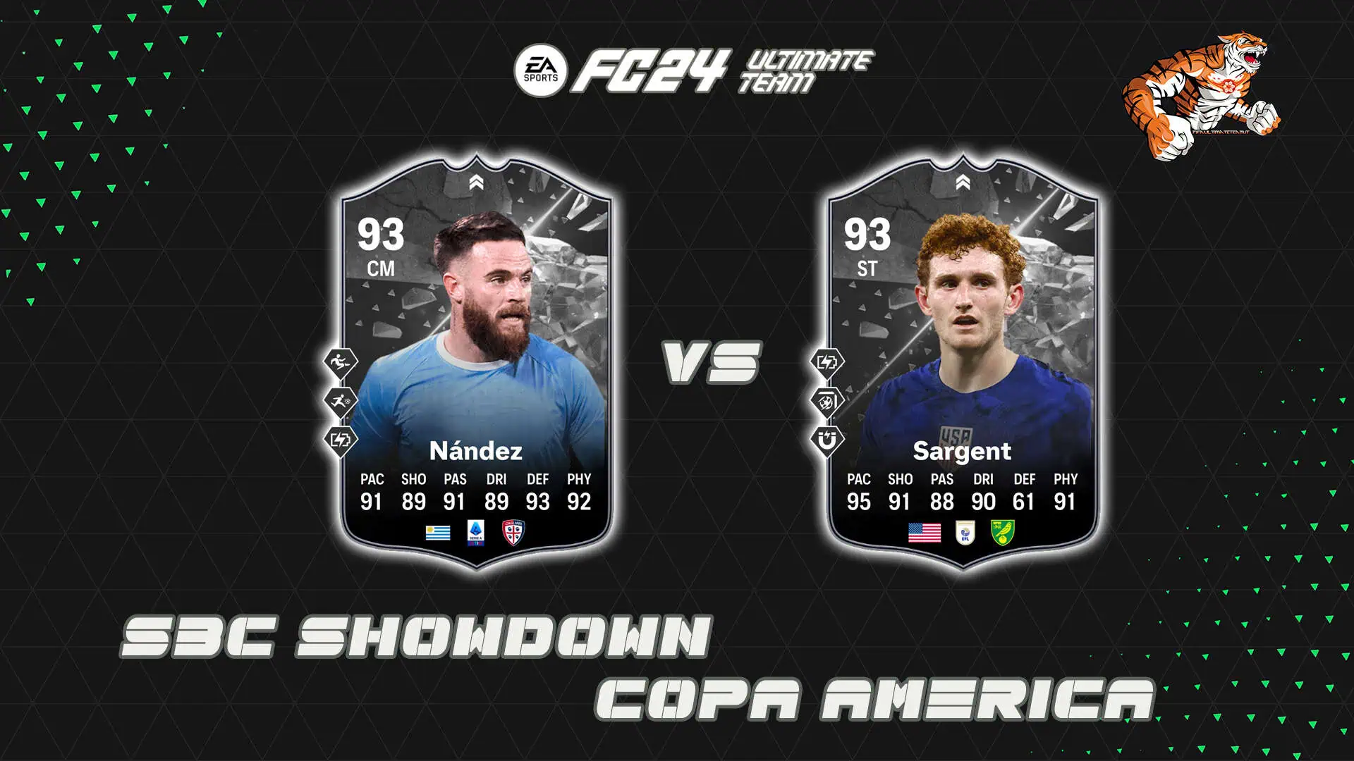 EA FC 24 NANDEZ vs SAGENT SHOWDOWN SBC