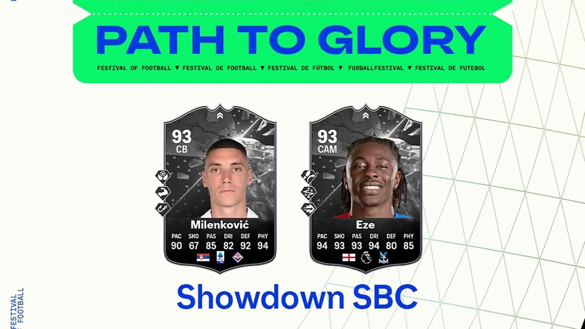 EA FC 24 Milenkovic vs Eze Showdown