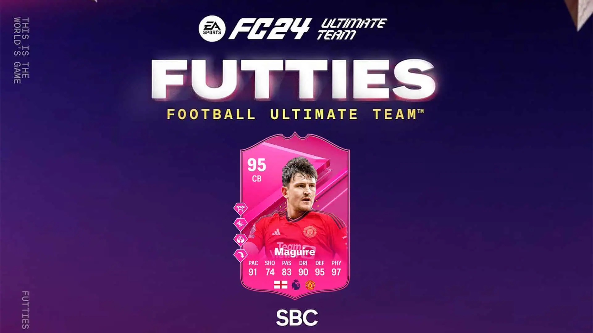 EA FC 24 MAGUIRE FUTTIES SBC