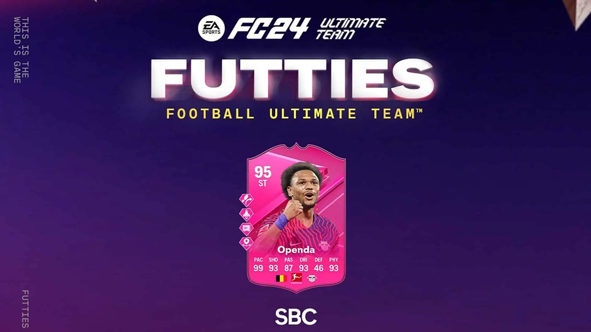 EA FC 24 Openda FUTTIES SBC