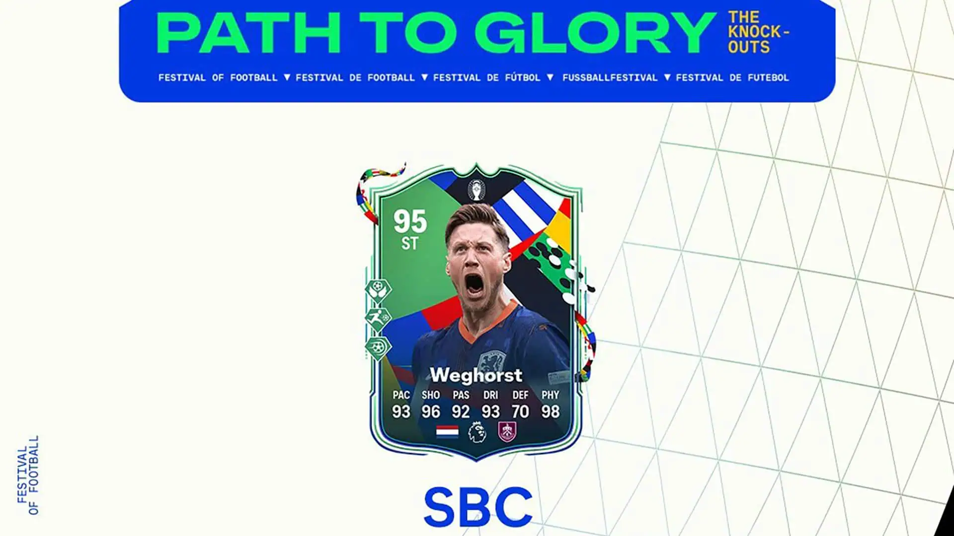 EA FC 24 Weghorst PTG SBC