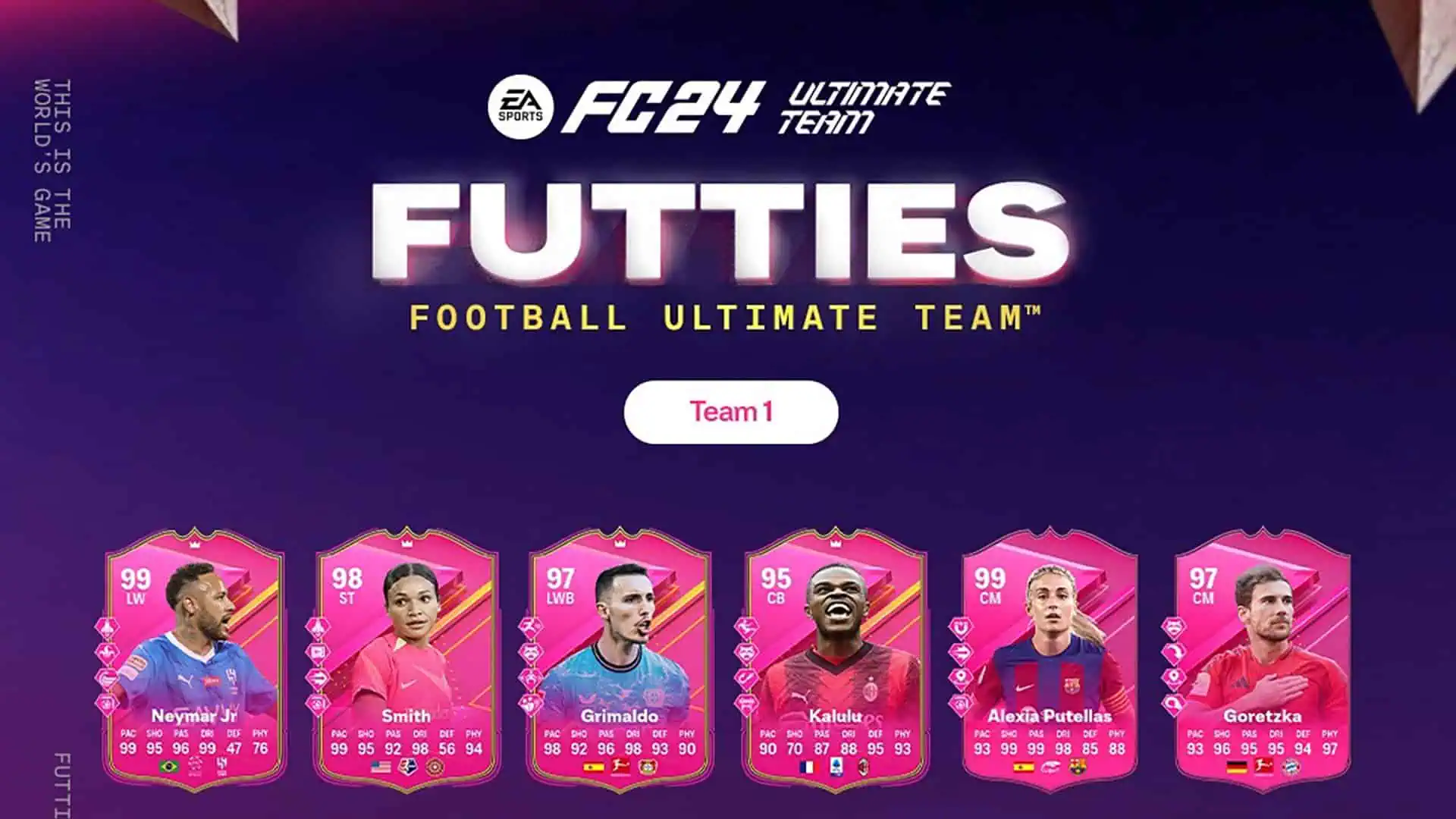 EA FC 24 FUTTIES TEAM 1