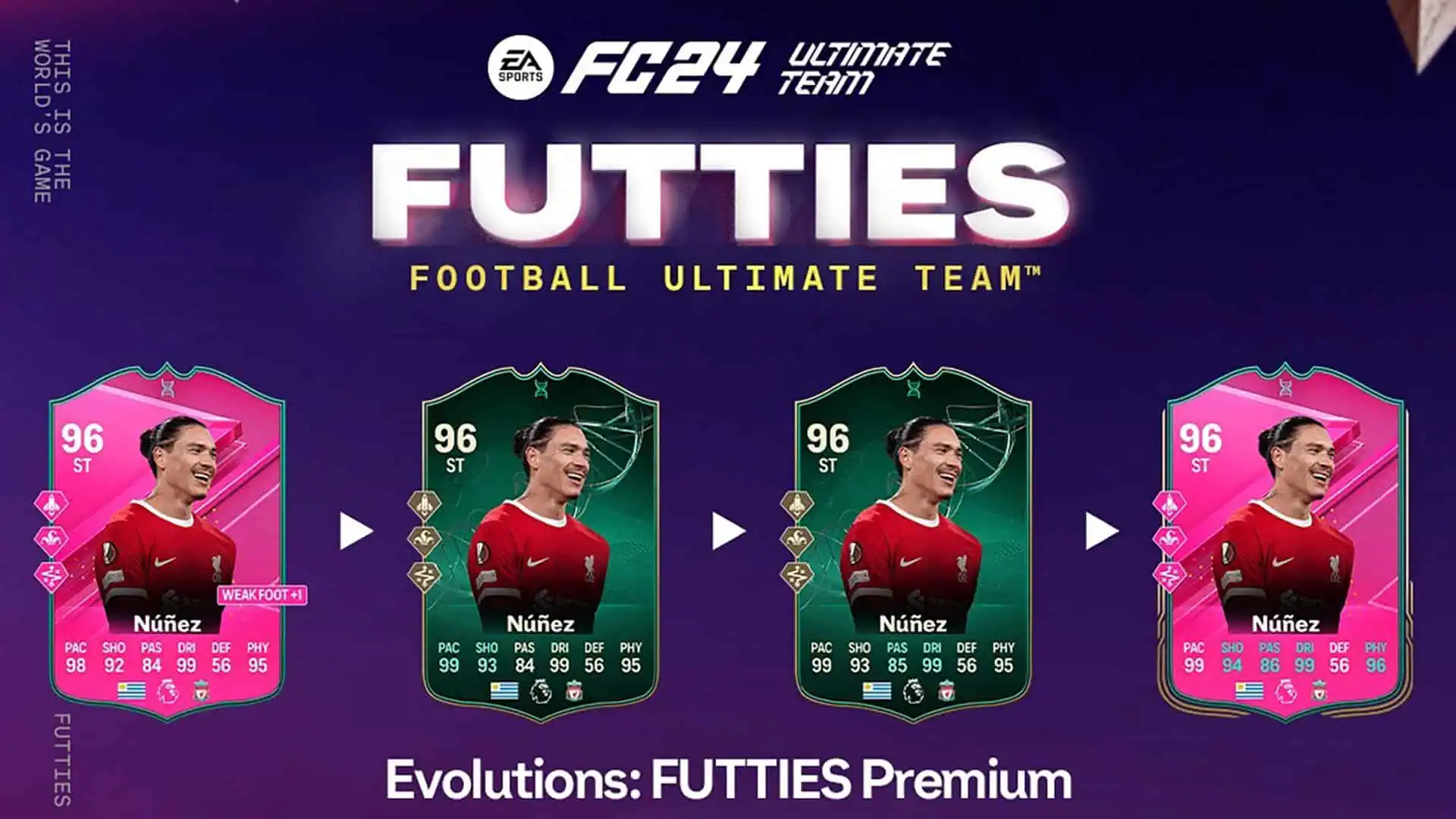 EA FC 24 FUTTIES Premium Upgrade EVO OBJ