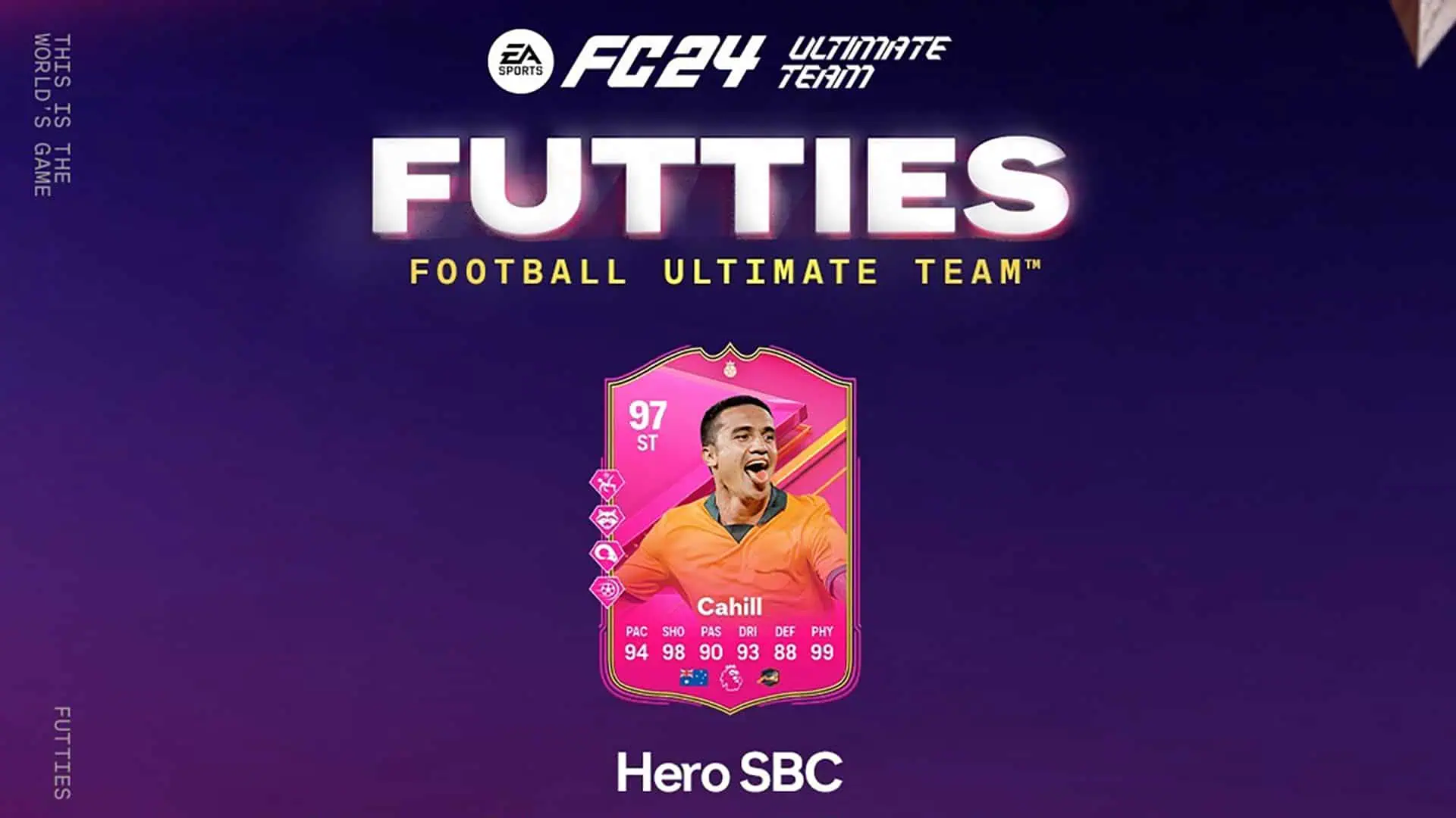 EA FC 24 Tim Cahil FUTTIES SBC