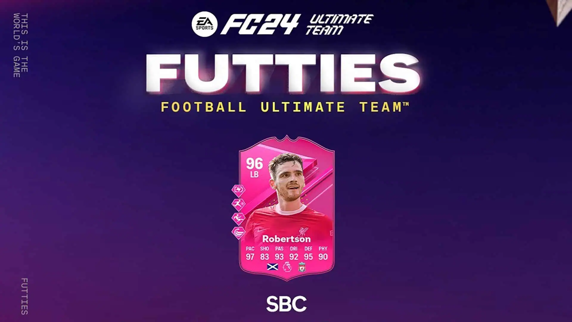 EA FC 24 Robertson FUTTIES SBC