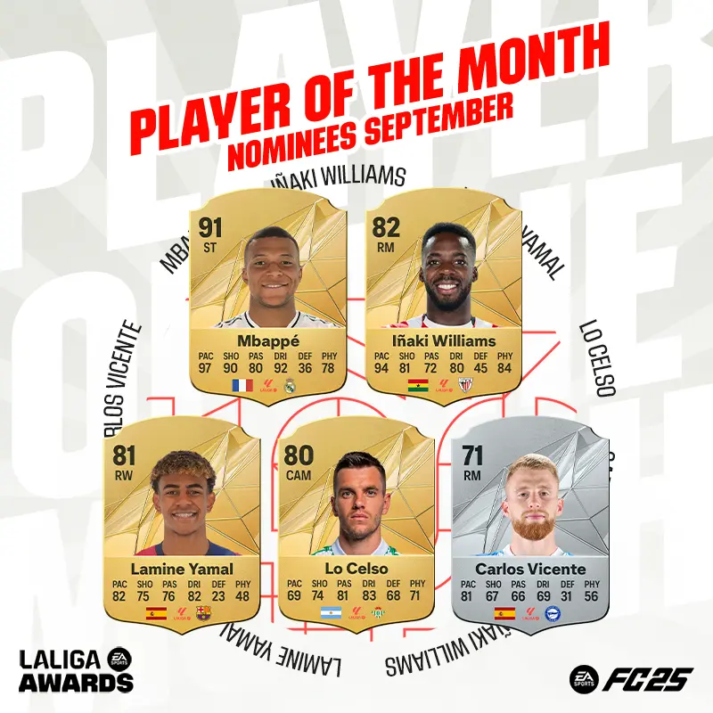 FC 25 LALIGA POTM SEPTEMBER