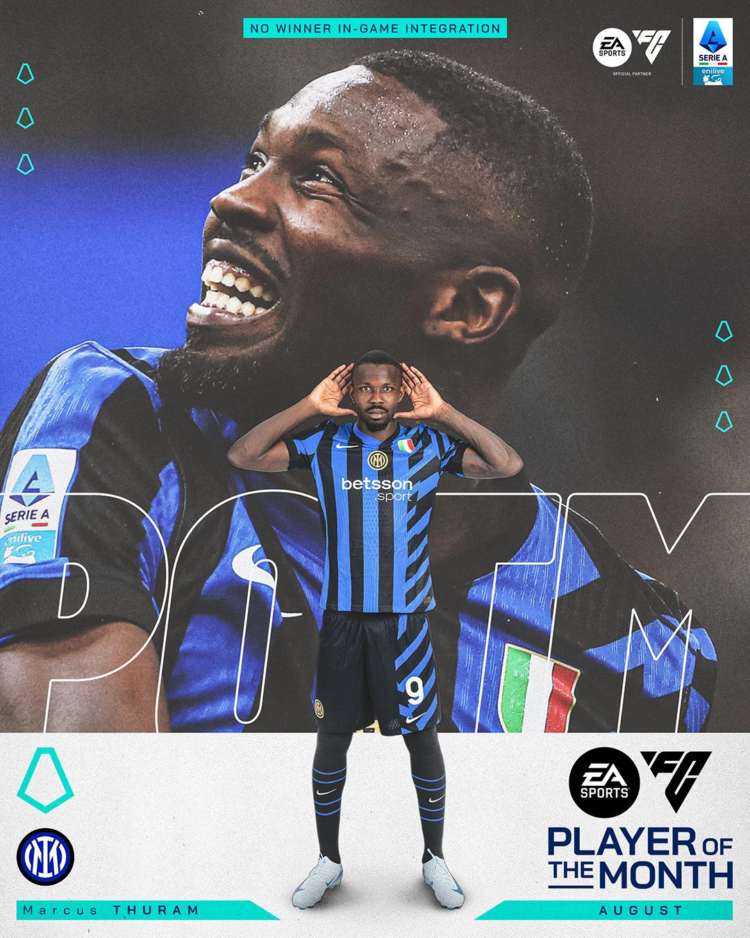Thuram POTM AUGUST