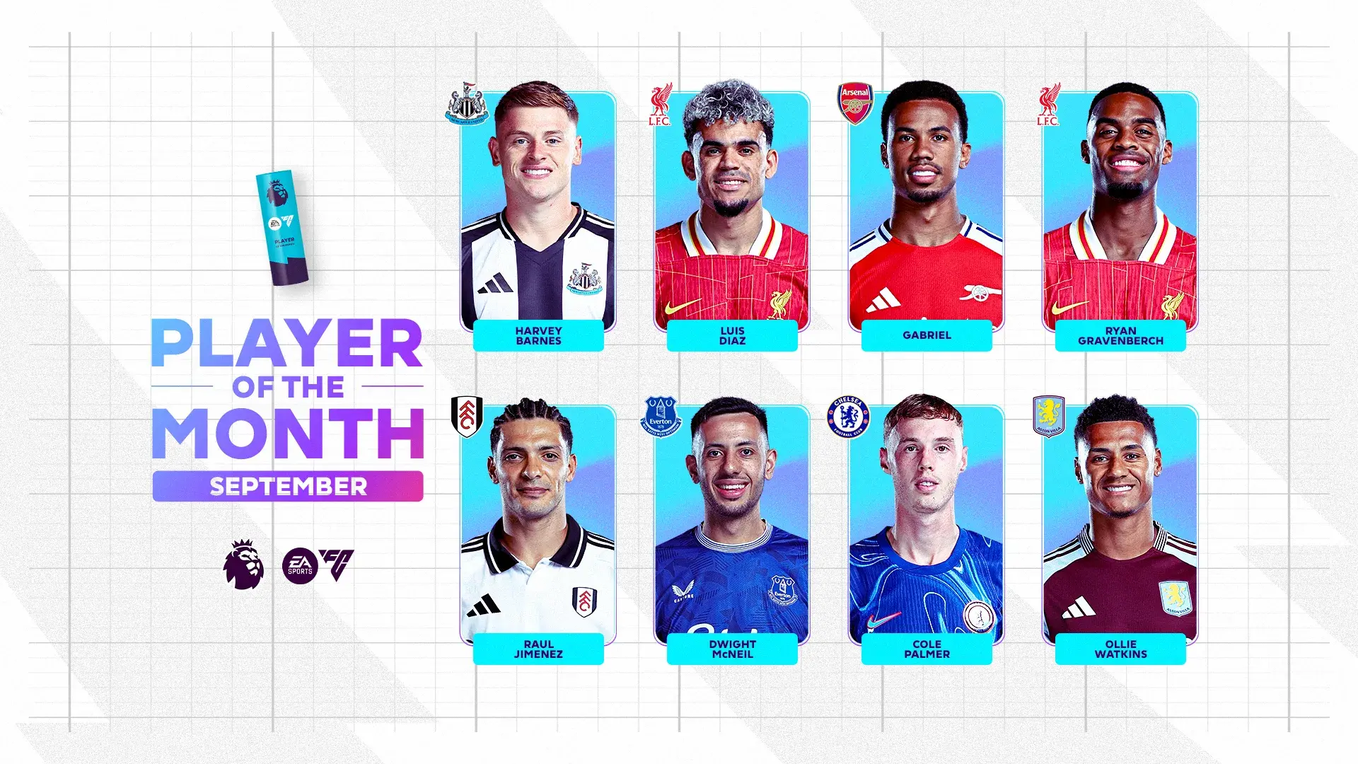 FC 25 PREMIER LEAGUE POTM SEPTEMBER