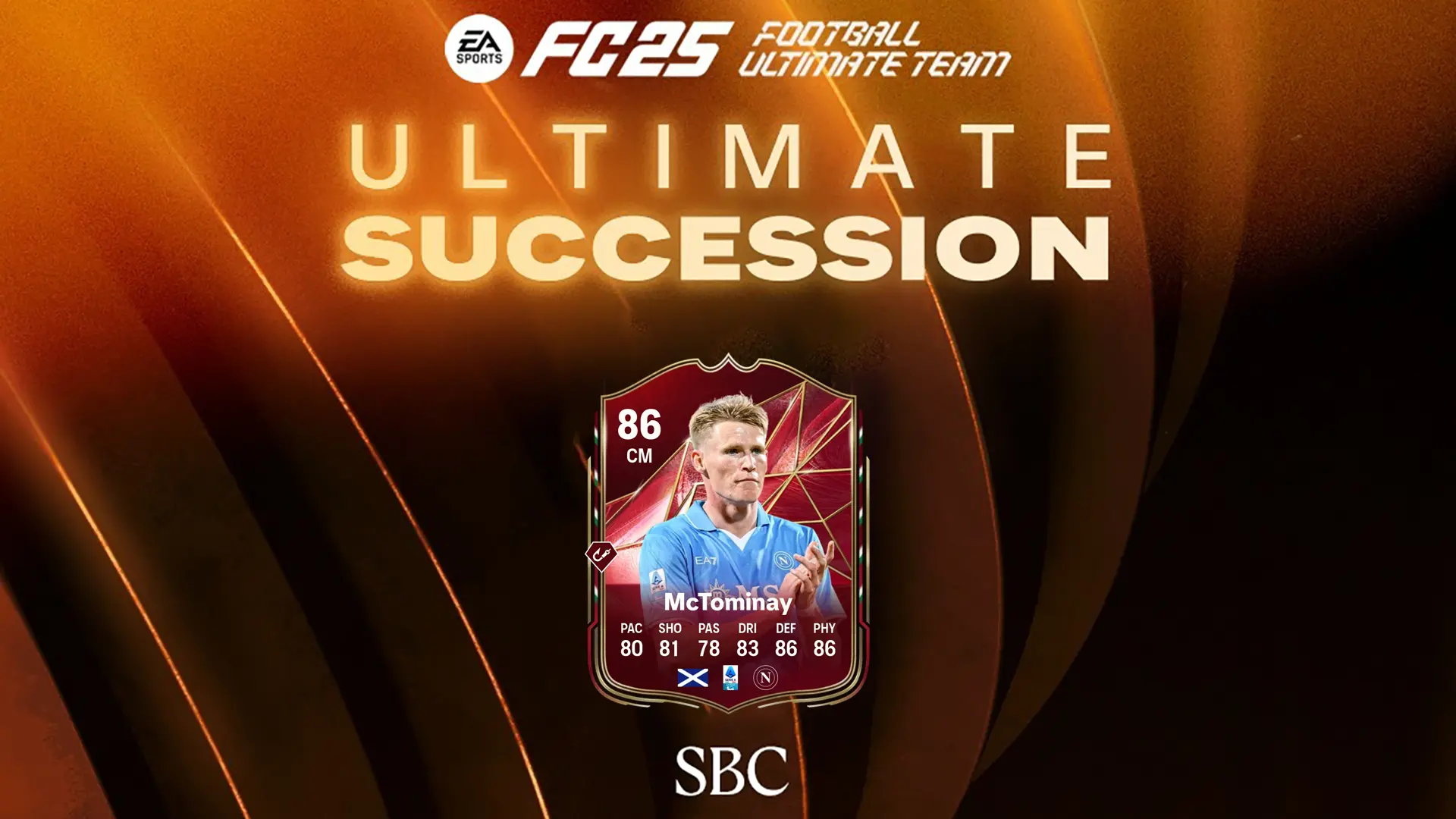 FC 25 McTominay Winter Champions SBC